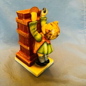 Hummel Charming Figurine with Green and Brown Accents